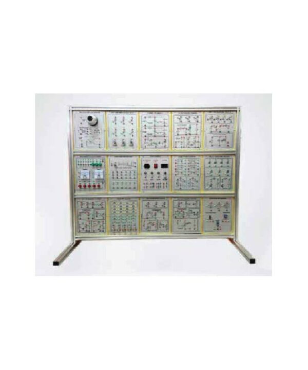 Electronic Circuits Trainer with nine module-01