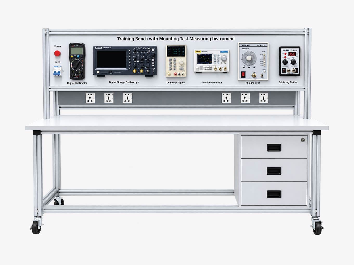 Training Bench with Mounting Test
